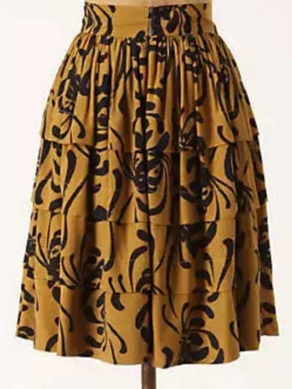 tiered ANTHRO skirt